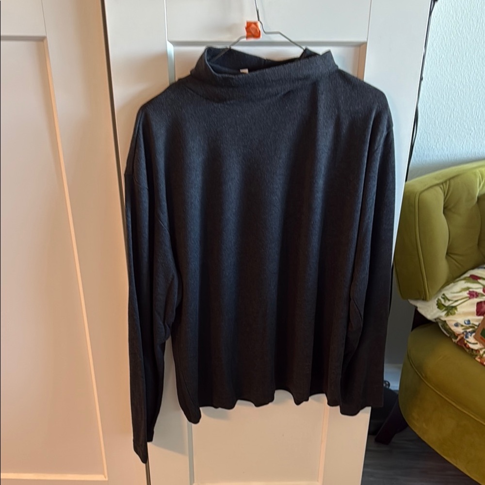 Together Gray Cowl Neck Sweater